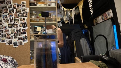 2p self-build Fiat Ducato camper van