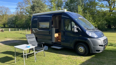 Posseltje – 2+1 pers. Pössl road camper 5.40 m uit 2013
