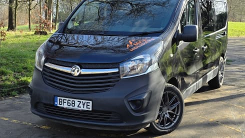 Jet – 4 berth Vivaro campervan from 2018
