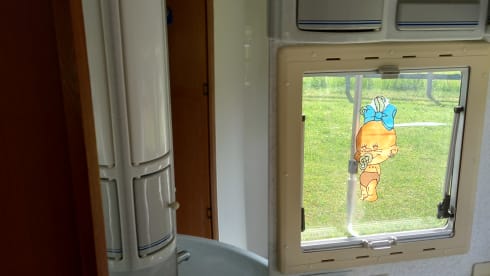 6p Adria Mobil alcove from 1999