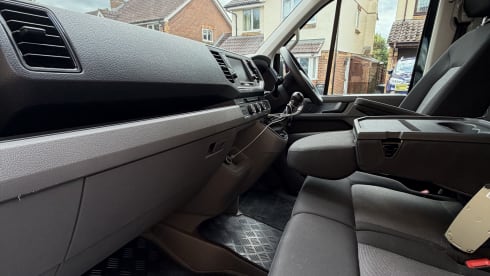 Crafty Crafter – 3 berth Volkswagen campervan from 2018