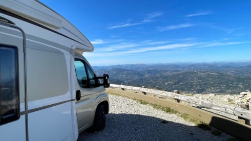 4p Bürstner semi-integrated uit 2013