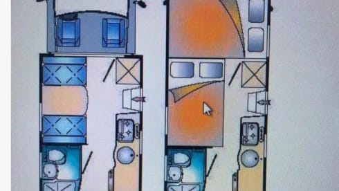 Nice 6-person alcove camper for rent