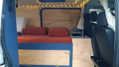 Sally – 2 berth Mercedes self-converted campervan, 2006