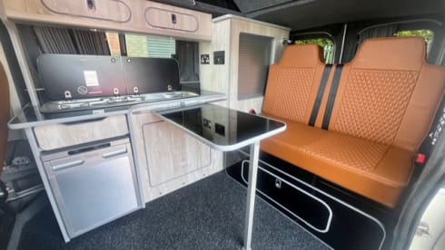 4 berth Renault Trafic campervan from 2015