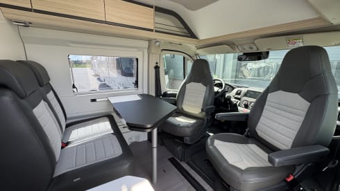 Adria campervan for 2 people