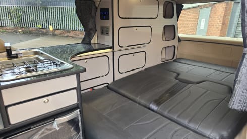 Ebony – 4 berth Toyota campervan from 2009