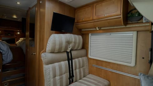 Luxury 4 berth motorhome. 
