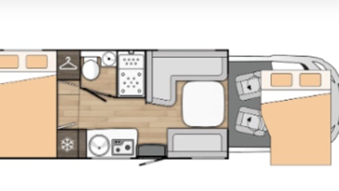Benimar 444 V1 cocoon β 4p Benimar semi-integrated uit 2025