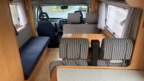 Helga the Hymer – South Lakes 5-6 berth Hymer C544 Classic 