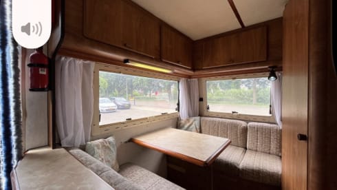3p Hymer alcove uit 1991
