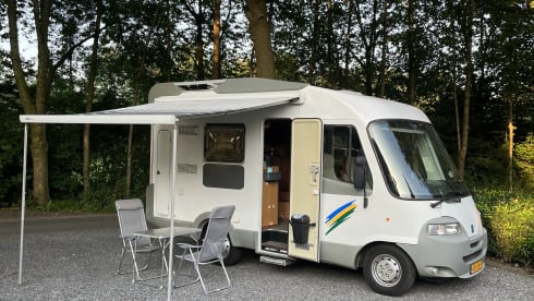 Guppie – 2p Knaus integrated uit 1998