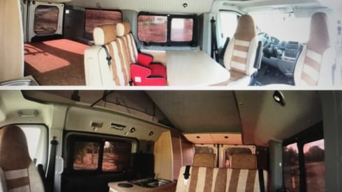 Burstner  – Fiat Ducato Burstner camper bus 4 people