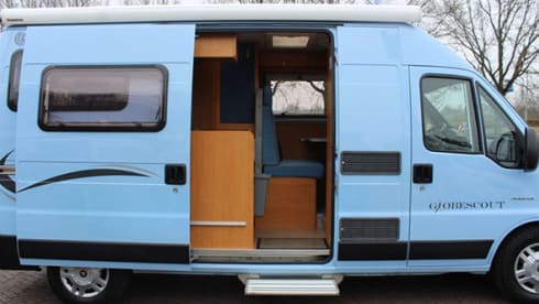 Comfortable camper bus