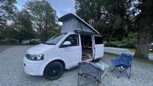 4 berth Volkswagen campervan from 2013
