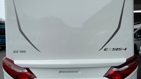 Nieuwe hymer exsis-I 580! 