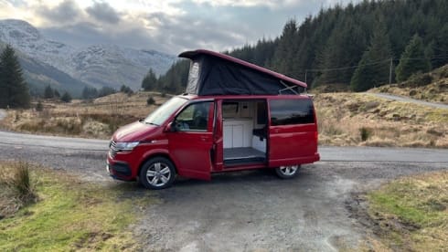 Nicola's Van - Newly Converted - The Ideal Way to Tour Scotland!