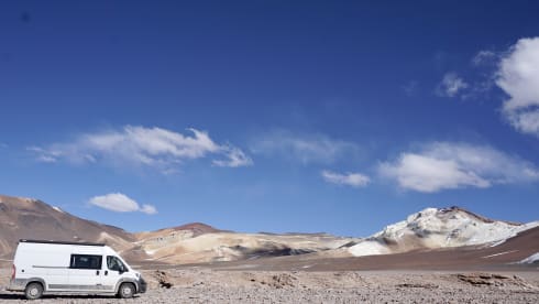 Accogliente camper autosufficiente