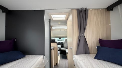 A75 SL – Wohnmobil SunLiving A75 SL Alkoven #Familienurlaub