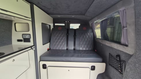 4 berth Volkswagen campervan from 2017