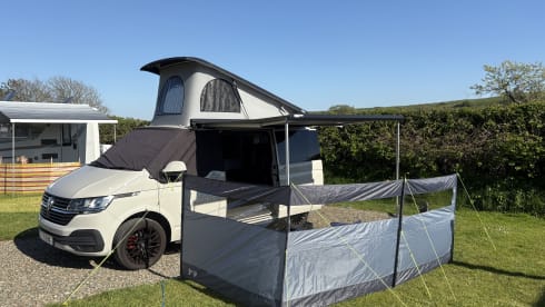 4 berth Volkswagen campervan from 2023