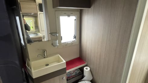 Gordon  – 6 berth Ford transit Chausson C636. Excellent condition. 