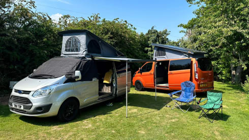 4 berth Ford campervan from 2014
