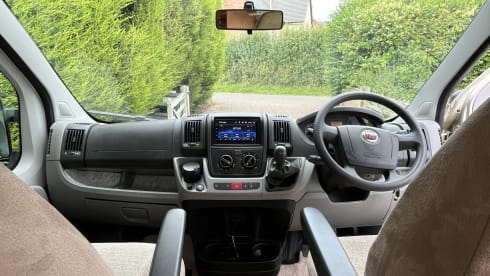 The bus – 4 berth, fully loaded 