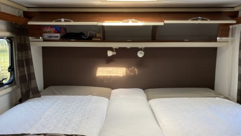 5 berth Adria Mobil semi-integrated from 2016