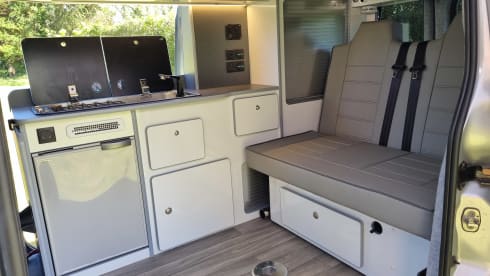 Rosie – 2 berth Peugeot campervan - waiting to share adventures with you