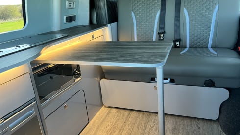 4 berth Volkswagen campervan from 2022
