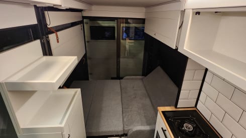 Onopvallende camper – 3p Volkswagen bus from 2020