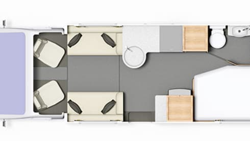 Iris – Elddis Encore Experience - 4 berth 