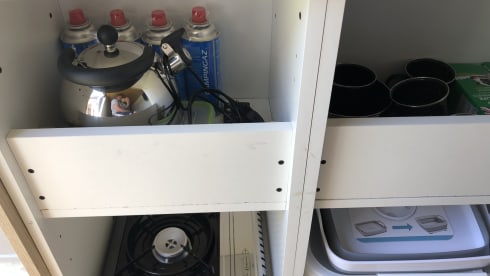 Sheila – 2 berth stealth off grid camper in Dorset 
