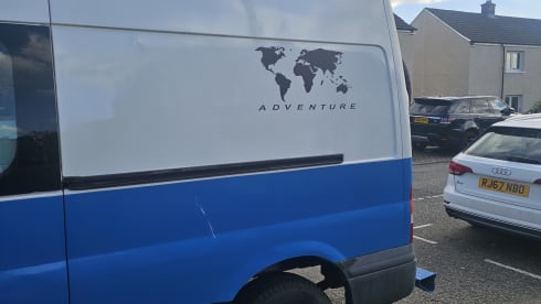 BEVan – 3 berth family and pet friendly campervan 