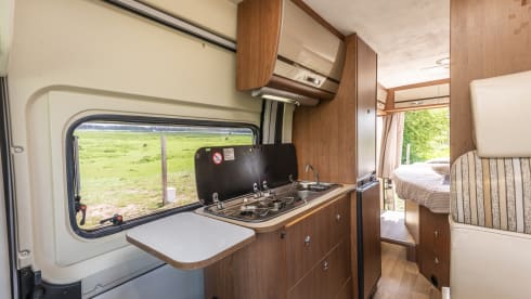 luxury bus camper automatic with French bed