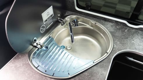 Grey VW – 4 berth Volkswagen Automatic 150bhp campervan from 2021-23