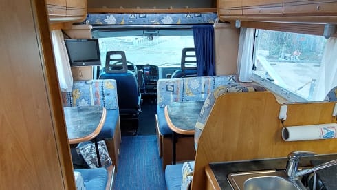 De Camper – Nice Spacious Fiat Bavaria 7p with XL hatch