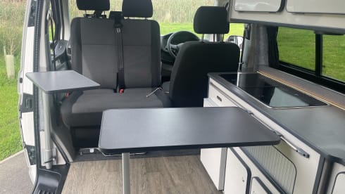 4 berth Volkswagen campervan from 2018