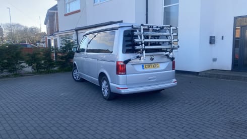 4 berth Volkswagen highline campervan from 2017