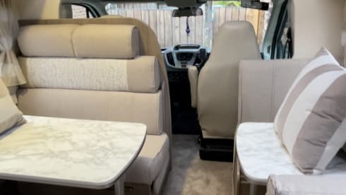 Gordon  – 6 berth Ford transit Chausson C636. Excellent condition. 