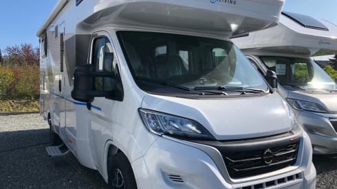 A75 SL  – Motorhome SunLiving A75 SL Alkoven #Family vacation