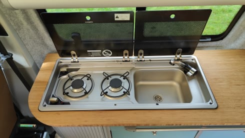 Recently converted 4 berth VW Camper - all essentials included.