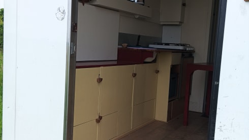 For rent a modern Renault Master camper from 2014. lots of comfort