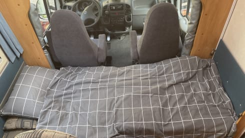 Nette ruime Adria Familie camper