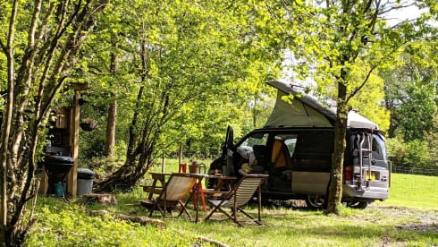 4 berth Mazda campervan