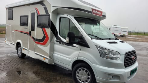 Camper vrijheid op top niveau – 4p Challenger semi-integrated from 2019