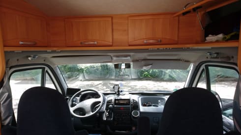 Spacious 4-person Adria Mobil