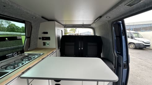 Comfort, Freedom, and 5-Star Reliability – VW T6 Campervan for Hire