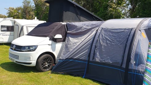 4 berth Volkswagen campervan from 2016